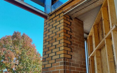 Repaired Brick Masonry