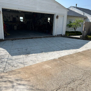 concrete garage floor